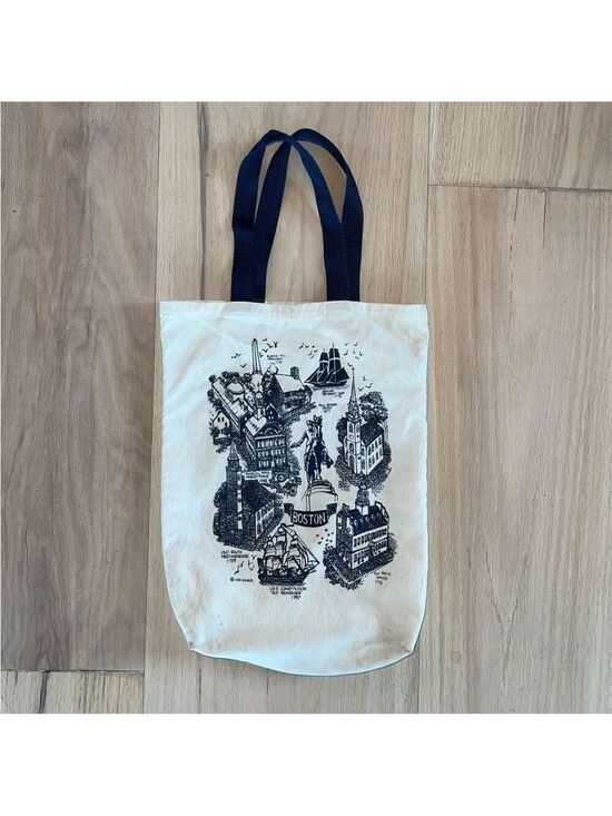 Unbranded Handbags - Vintage Boston Massachusetts Travel Tote Bag